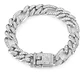 Pulsera Brazalete Incrustaciones De Piedra Cz Urbano Hombre - Miniatura 4