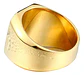 Anillo Masón Color Plata Color Oro Acero Inoxidable Hombre - Miniatura 3