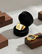 Anillo Masón Color Plata Color Oro Acero Inoxidable Hombre - Miniatura 7