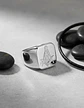 Anillo Masón Color Plata Color Oro Acero Inoxidable Hombre - Miniatura 13