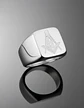 Anillo Masón Color Plata Color Oro Acero Inoxidable Hombre - Miniatura 15