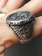 Anillo Color Plata Arcángel Amuleto Acero Inoxidable Hombre - Miniatura 7