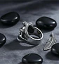 Anillo Cráneo Calavera Color Plata Acero Inoxidable Hombre - Miniatura 10