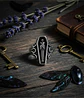 Anillo Ataul Vampiro Cráneo Plata Acero Inoxidable Hombre - Miniatura 12