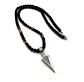 Collar Piedras Ojo De Tigre Hematitas Magnética Para Hombre - Miniatura 1