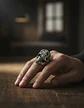 Anillo Cráneo Skull Militar Soldado Acero Inoxidable Hombre - Miniatura 8