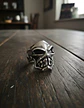 Anillo Cráneo Skull Militar Soldado Acero Inoxidable Hombre - Miniatura 14
