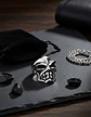 Anillo Cráneo Skull Militar Soldado Acero Inoxidable Hombre - Miniatura 16