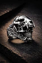 Anillo Cráneo Skull Diente De Sable Acero Inoxidable Hombre - Miniatura 4