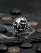 Anillo Cráneo Skull Diente De Sable Acero Inoxidable Hombre - Miniatura 10