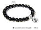 Pulsera Manilla Piedras Naturales Yoga Chacras Hombre Mujer - Miniatura 2