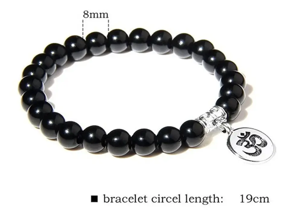 Pulsera Manilla Piedras Naturales Yoga Chacras Hombre Mujer 2