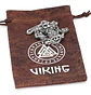 Collar Vikingo Amuleto Odin Nórdico Acero Inoxidable Hombre - Miniatura 3