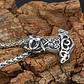Collar Vikingo Amuleto Odin Nórdico Acero Inoxidable Hombre - Miniatura 7