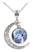 Collar Lobo Vikingo Nórdico Luna Color Plata Mujer Y Hombre - Miniatura 7