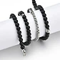 Collar Color Plata Ojo De Horus Acero Inoxidable Para Hombre - Miniatura 8