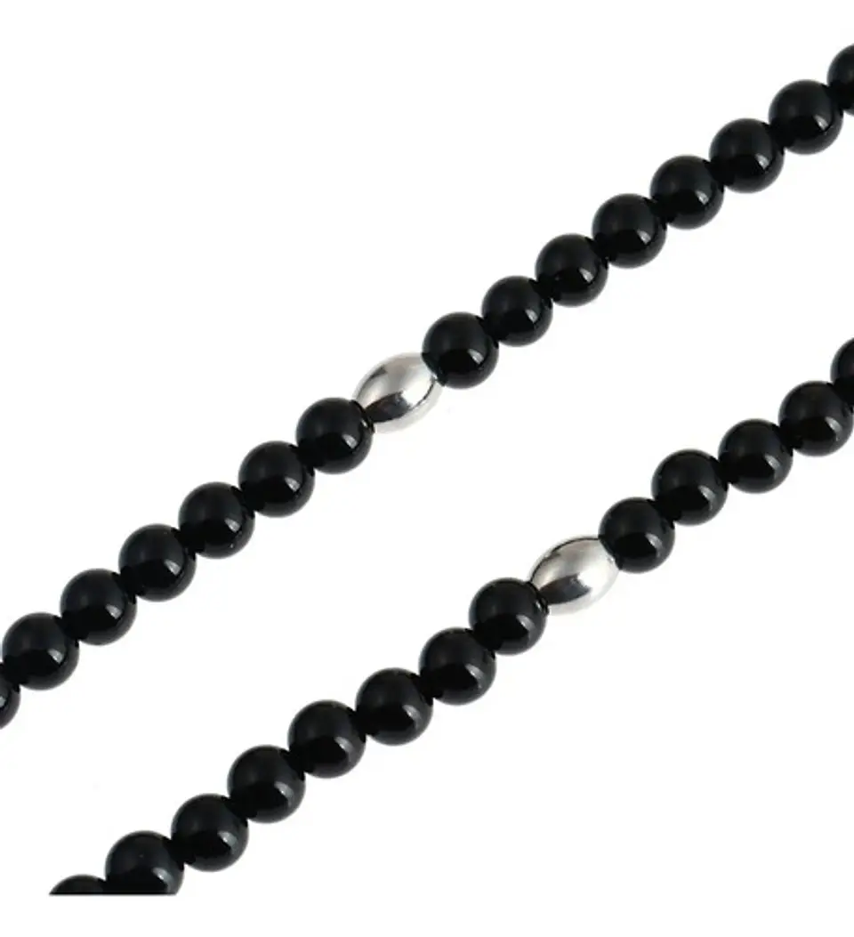 Collar Color Plata Ojo De Horus Acero Inoxidable Para Hombre 9