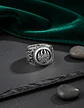 Anillo Para Hombres Vikingo Garra Oso Color Plata De Acero - Miniatura 7