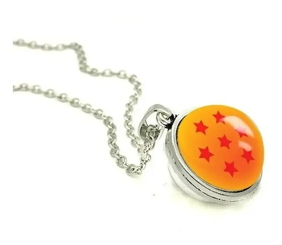 Collar Esferas Del Dragon Cristal Dragon Ball Z Hombre Mujer 2