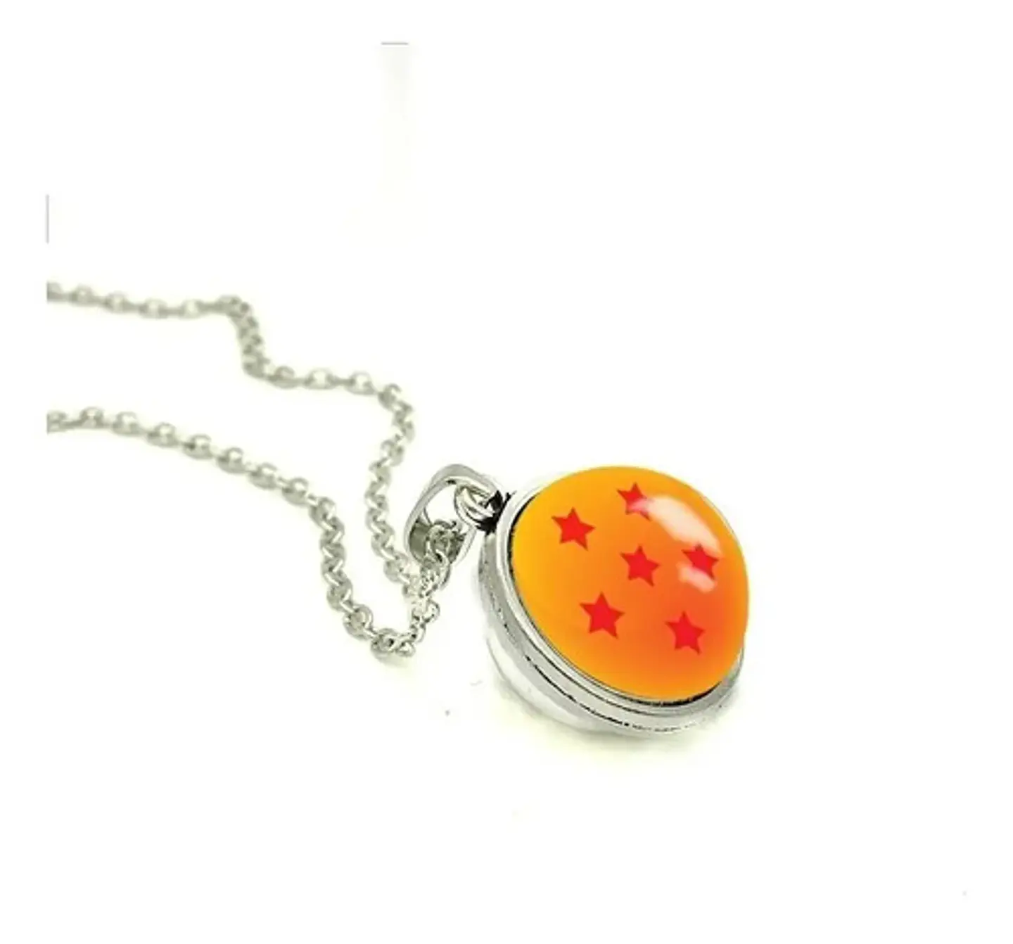 Collar Esferas Del Dragon Cristal Dragon Ball Z Hombre Mujer 4