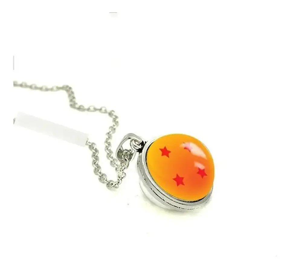 Collar Esferas Del Dragon Cristal Dragon Ball Z Hombre Mujer 8