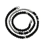 Collar Color Plata Brújula Biker Acero Inoxidable Hombre - Miniatura 7
