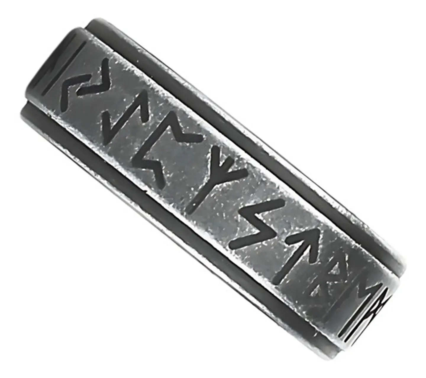 Anillo Color Plata Vikingo Odin Runa Acero Inoxidable Hombre 2
