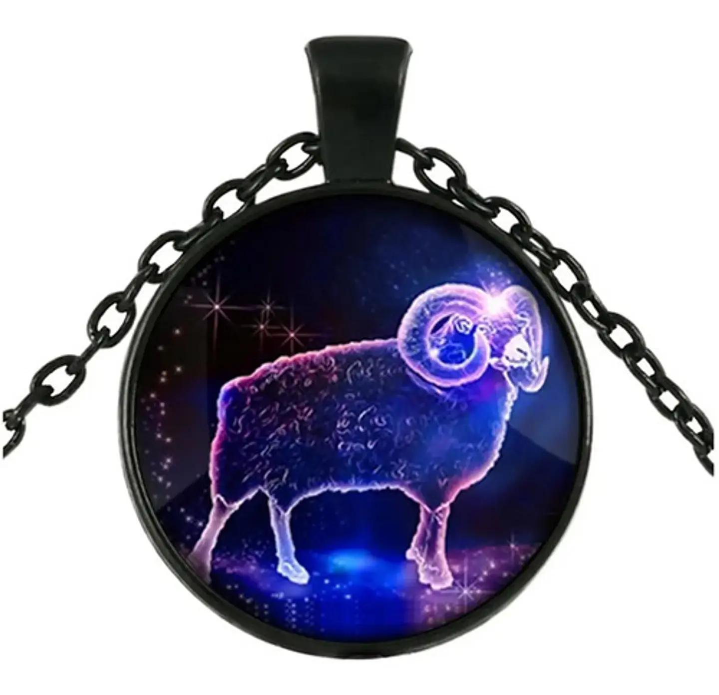Collar Constelaciones Signos Zodiacales Galaxia Mujer Hombre 5