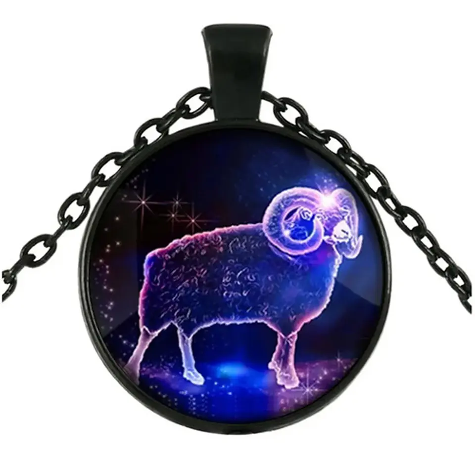 Collar Constelaciones Signos Zodiacales Galaxia Mujer Hombre 5