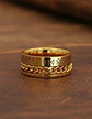 Anillo Cadena Runas Vikingo Plateado Acero Inoxidable Hombre - Miniatura 15