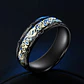 Anillo Dragón Patron Color Oro Acero Inoxidable Para Hombre - Miniatura 4