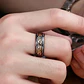 Anillo Dragón Patron Color Oro Acero Inoxidable Para Hombre - Miniatura 8