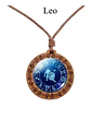 Collar Madera Constelaciones Signos Zodiacales Mujer Hombre - Miniatura 4
