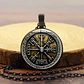 Collar Cristal Valknut Vikingo Pagano Amuleto Hombre Y Mujer - Miniatura 20