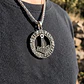 Collar Vikingo Para Hombre Mujer Dije Martillo Mjolnir Runas - Miniatura 3