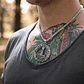 Collar Vikingo Para Hombre Mujer Dije Martillo Mjolnir Runas - Miniatura 11