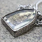 Collar Cúpula De Cristal Buda Suerte Acero Inoxidable Hombre - Miniatura 14