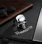 Anillo Hombre Forma De Cráneo Punisher De Acero Color Plata - Miniatura 6