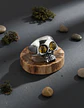 Anillo Para Hombre Mujer Forma Cráneo Ojos Calavera De Acero - Miniatura 6
