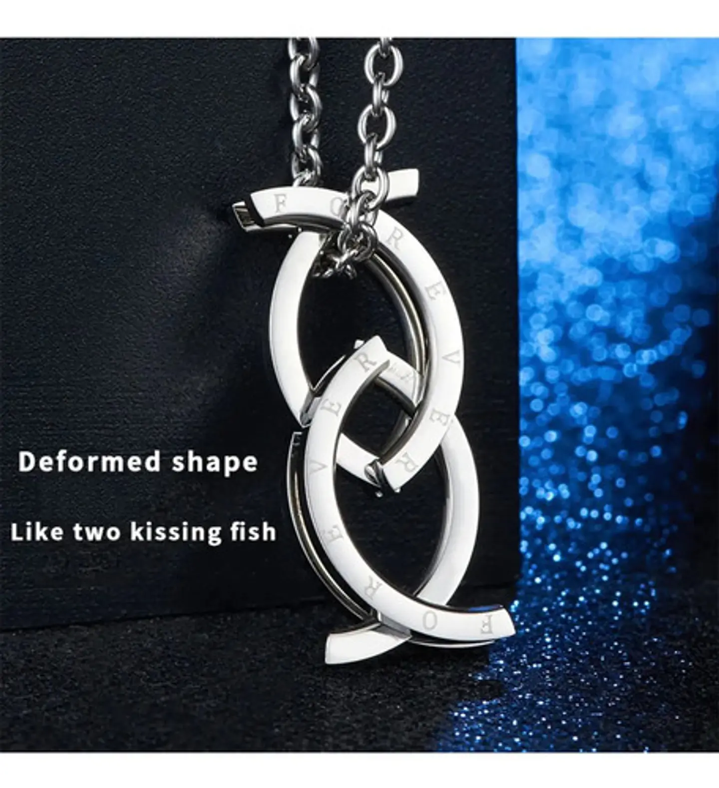 Anillo Collar Retráctil Acero Inoxidable Color Plata Hombre 6