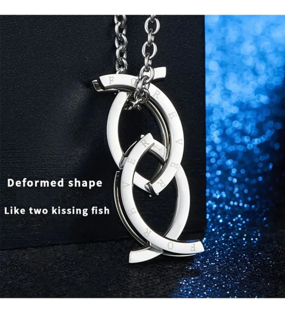 Anillo Collar Retráctil Acero Inoxidable Color Plata Hombre 6