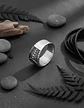 Anillo Vikingo Amuleto Valknut Odin Acero Inoxidable Hombre - Miniatura 7