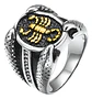 Anillo Escorpion Piedras Color Plata Acero Inoxidable Hombre - Miniatura 1