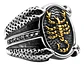 Anillo Escorpion Piedras Color Plata Acero Inoxidable Hombre - Miniatura 2