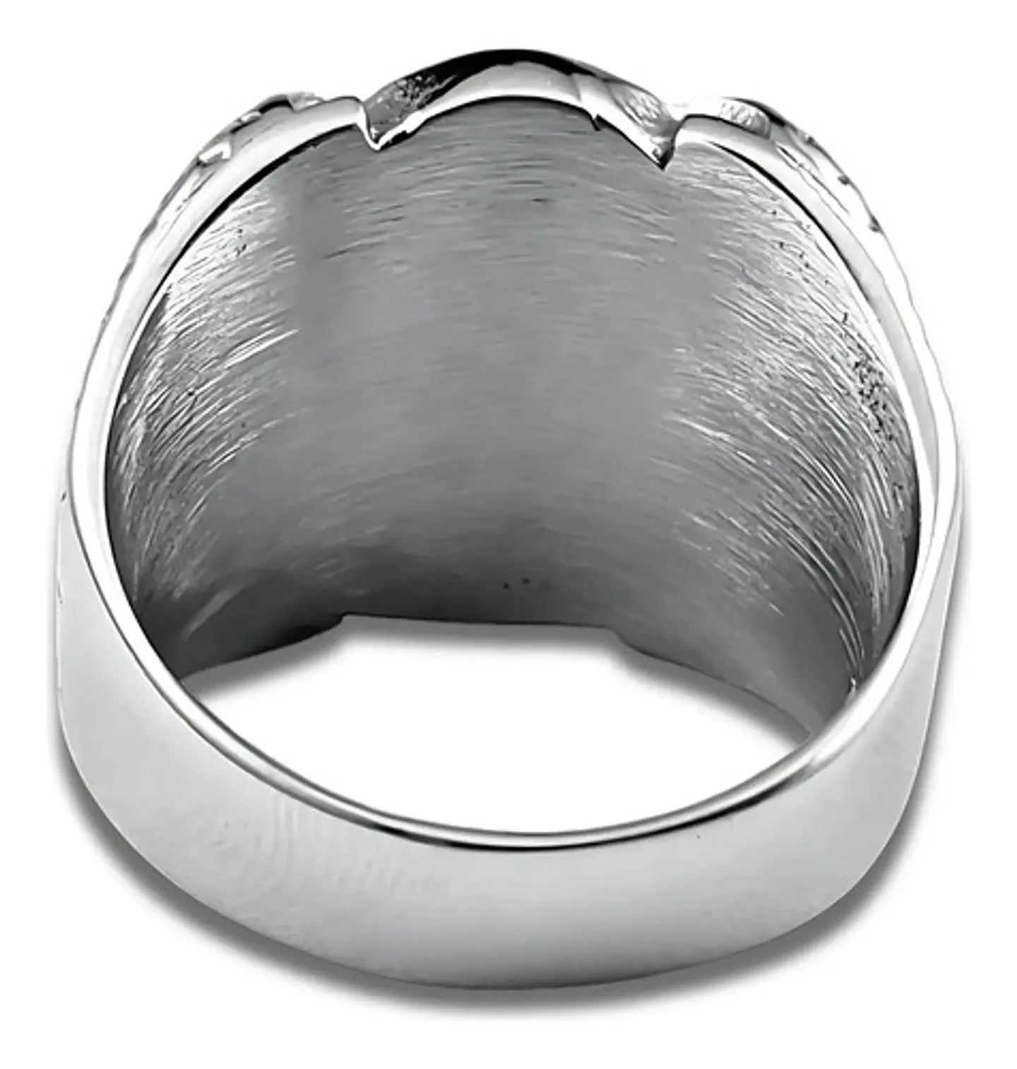 Anillo Escorpion Piedras Color Plata Acero Inoxidable Hombre 4