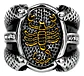 Anillo Escorpion Piedras Color Plata Acero Inoxidable Hombre - Miniatura 6