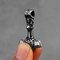 Collar Vikingo Martillo Color Plata Acero Inoxidable Hombre - Miniatura 7