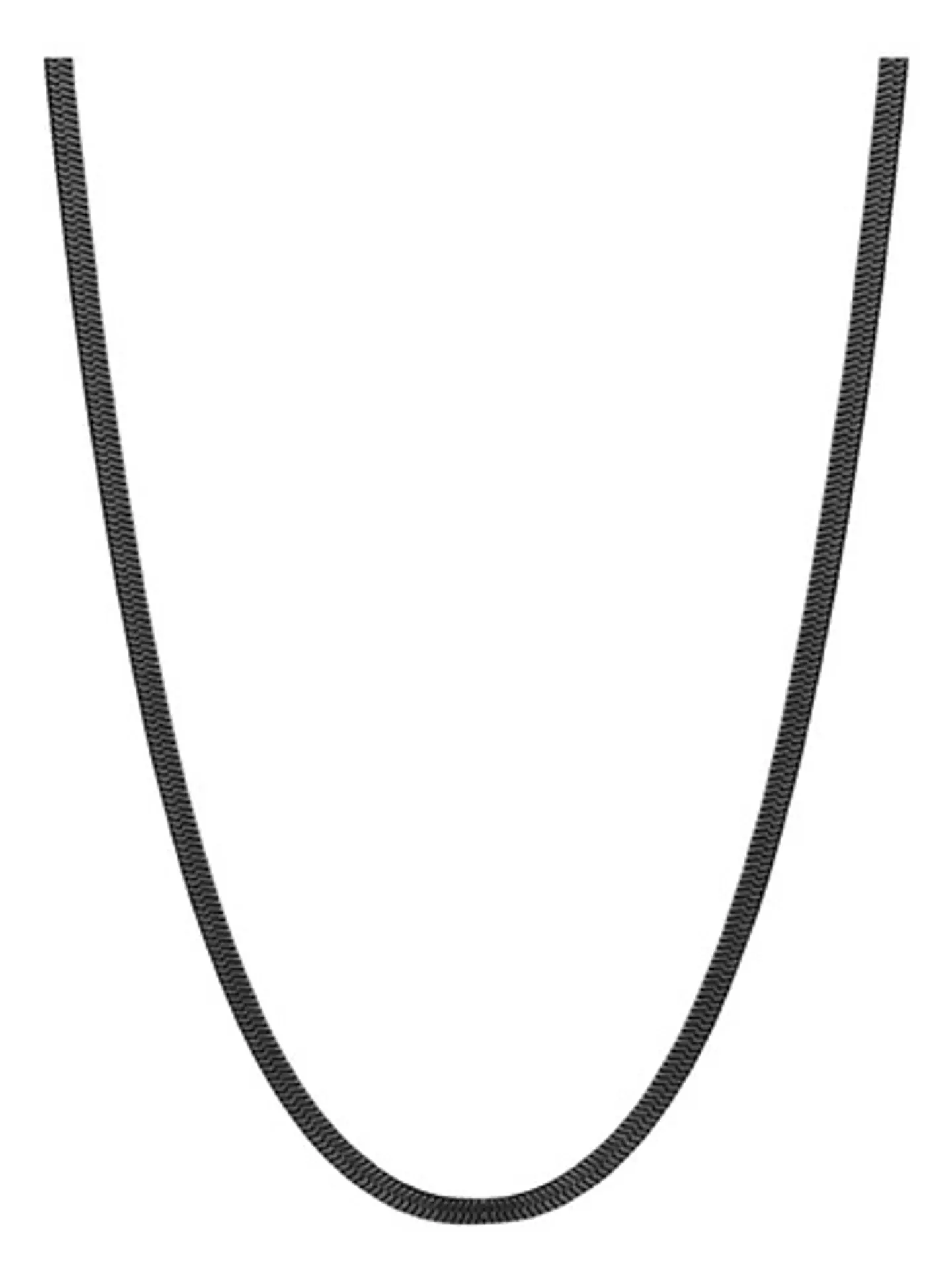 Cadena 50 Cm Serpiente 3mm Color Oro Acero Inoxidable Hombre 18