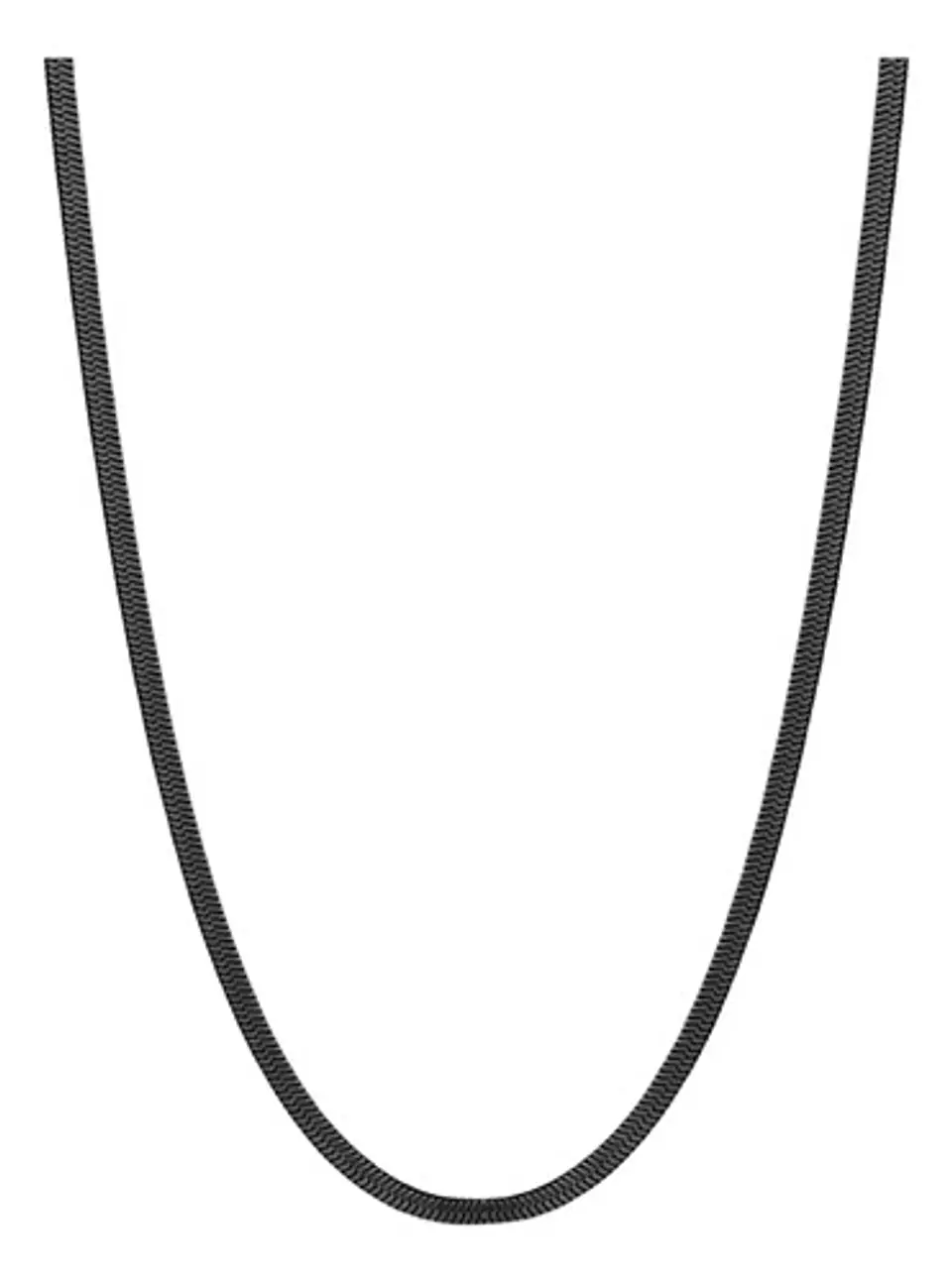 Cadena 50 Cm Serpiente 3mm Color Oro Acero Inoxidable Hombre 18