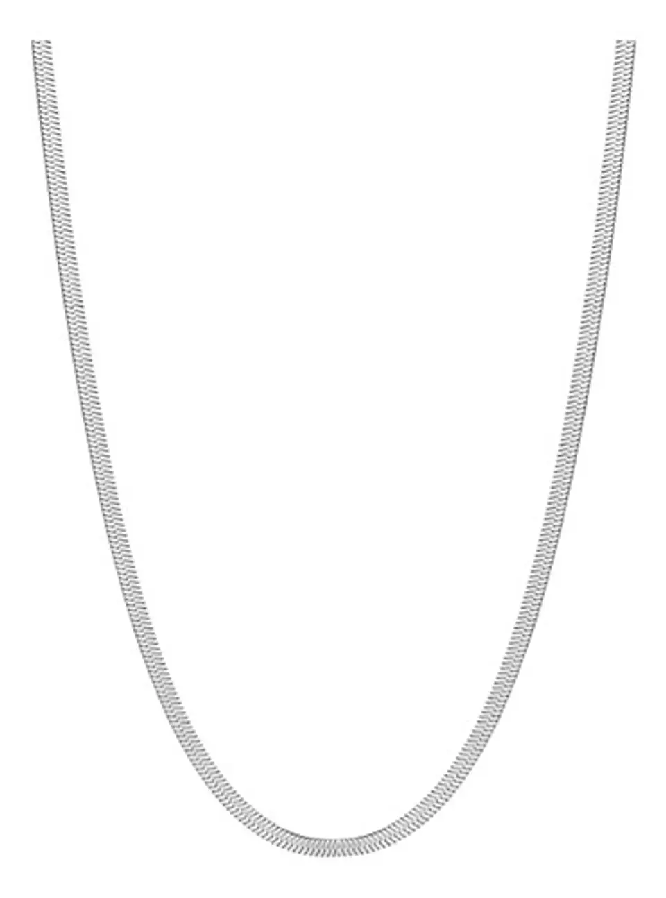 Cadena 50 Cm Serpiente 3mm Color Oro Acero Inoxidable Hombre 35
